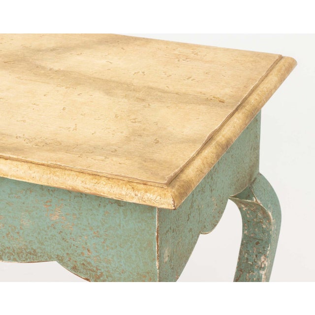 Late 20th Century Niermann Weeks French Provincial Style Painted Wood Console Table For Sale - Image 5 of 8