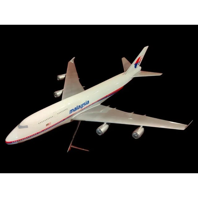 Metal Large Travel Agency Airplane, 1970s For Sale - Image 7 of 13