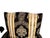 Ebony Mid 20th Century Pair of Baker Furniture Chippendale Style Mahogany With Scalamandre Fabric Upholstered Library Chairs For Sale - Image 8 of 11