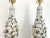 Metal 1950s Applied Floral Porcelain Tree of Life Lamps, Pair For Sale - Image 7 of 18