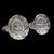 Pair of Small Antique Scent Bottles, English, Perfume Decanter, Silver Collar For Sale - Image 11 of 12