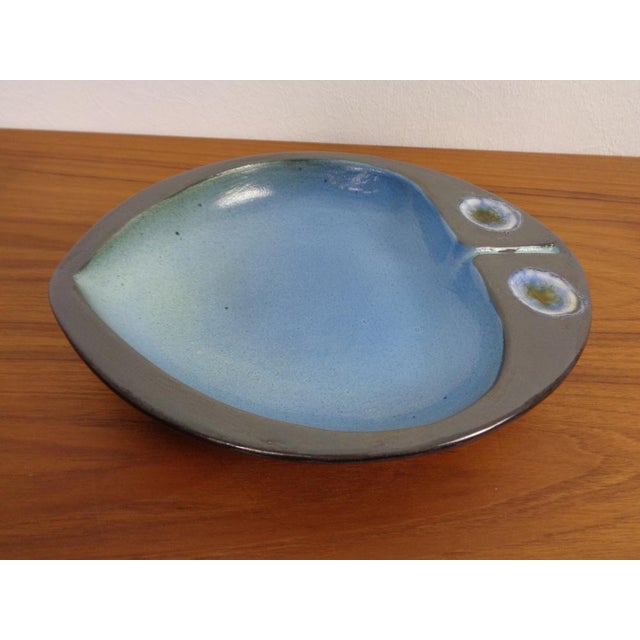 Ceramic Studio Ceramic Bowl by Keramag Keralith, Czech Republic, 1960s For Sale - Image 7 of 14