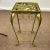 Vintage Chinoiserie Bamboo Motif Metal and Cast Iron Plant Stand For Sale - Image 10 of 13