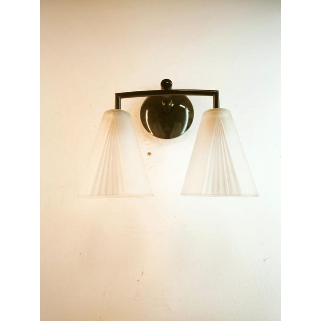 Green Guzzini Wall Light by Harvey Guzzini for Iguzzini For Sale - Image 10 of 14