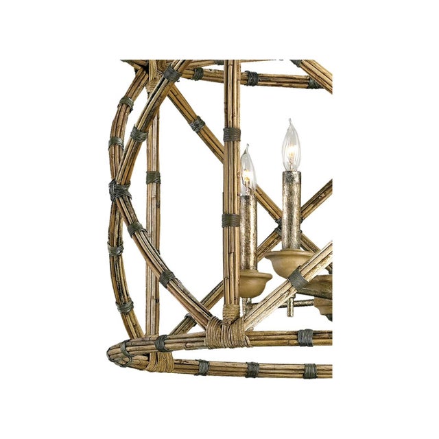 This Currey & Company Palm Beach Chandelier is an all time classic choice. The piece is in excellent condition, completely...