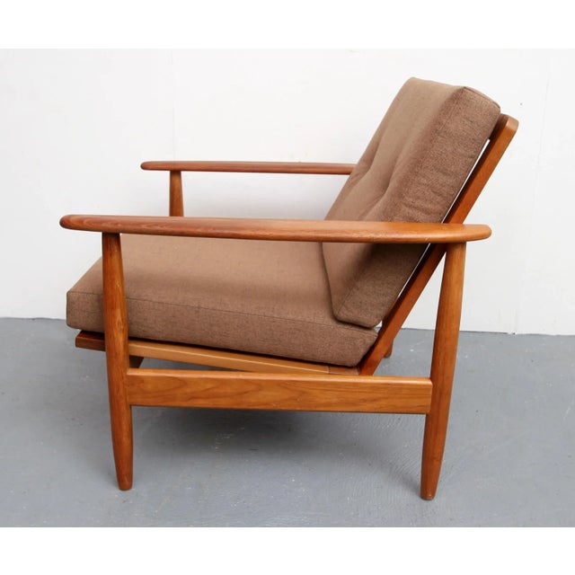Mid-Century Modern Teak Armchair, 1960s For Sale - Image 3 of 13