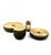 1970s Yellow Murano Glass Smoking Set from VeArt, Italy, 1970, Set of 4 For Sale - Image 5 of 18