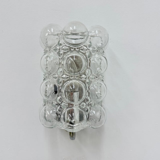 Bubble Glass Wall Lamps by Helena Tynell for Limburg, Germany, 1970s, Set of 2 For Sale - Image 14 of 18