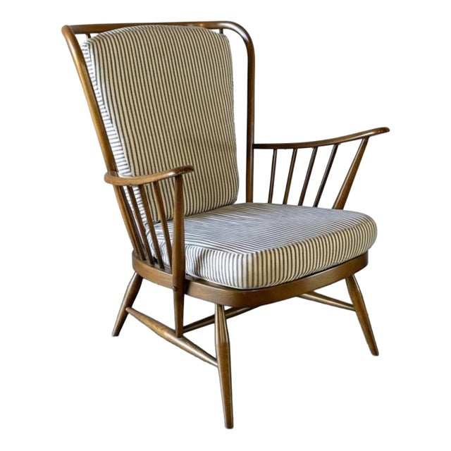 Vintage Windsor Highback Armchair from Ercol For Sale