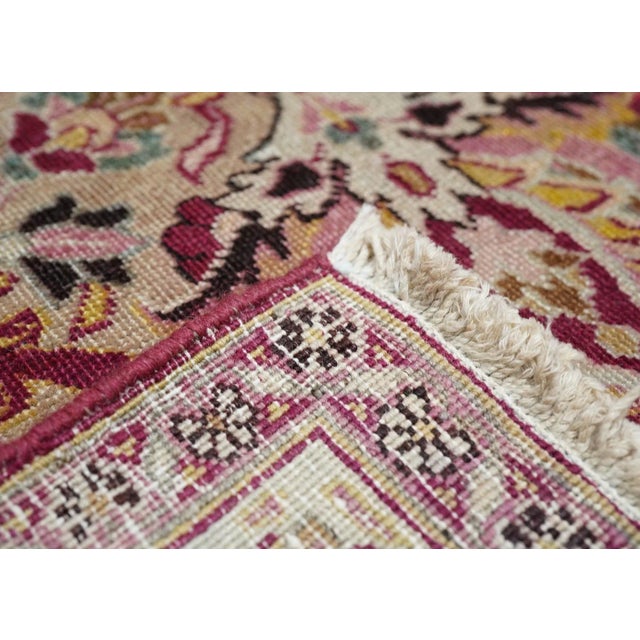Late 18th Century Antique Tabriz Rug 9'11'' x 13'6'' For Sale - Image 11 of 12