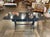 Vintage Baker Navy Lacquered Drop Leaf Table For Sale - Image 10 of 10