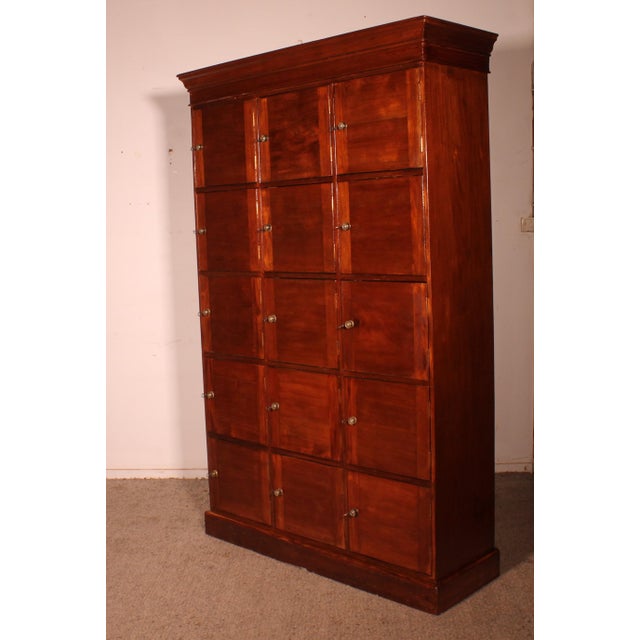 Notary's Filing Cabinet, 19th Century For Sale - Image 10 of 12