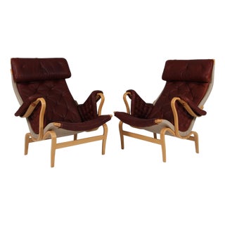 Pernilla Lounge Chair by Bruno Mathsson for Dux, 1980s For Sale