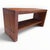 Contemporary Modern Custom Teak Hall Bench For Sale - Image 3 of 6