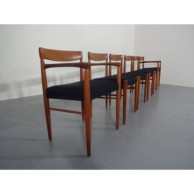 Danish Teak Dining Chairs by H. W. Klein for Bramin, 1960s, Set of 6 For Sale - Image 10 of 18