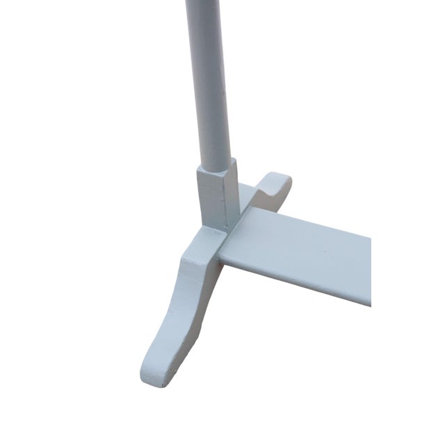 Antique Towel Stand in Painted Beech, 1890s For Sale - Image 4 of 6