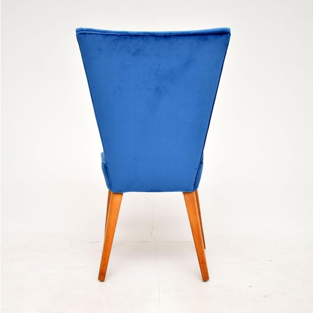 1950s Vintage Cocktail Chair attributed to Howard Keith, 1950s For Sale - Image 5 of 7