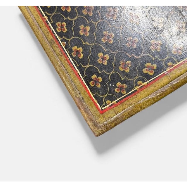 Mini Mid-20th Century Folk Art Hand-Painted Chest of Drawers For Sale - Image 4 of 10