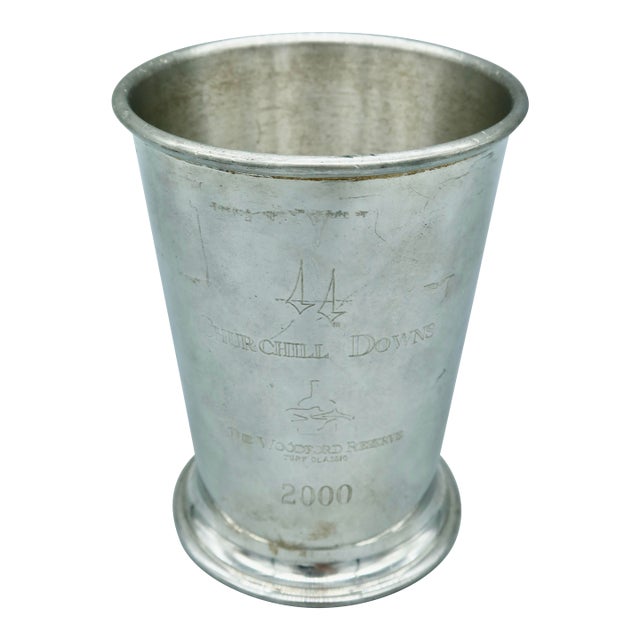 Churchill Downs 2000 Mint Julep Cup – Lenox / Kirk Stieff / Woodford Reserve For Sale