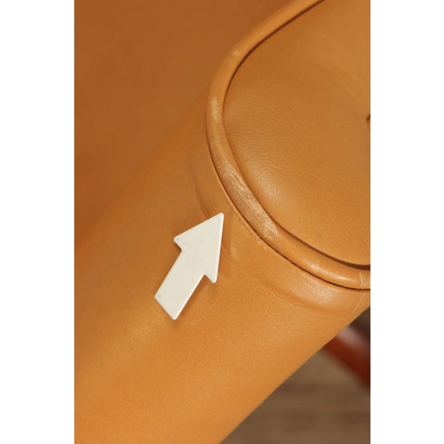 Leathercraft Tufted Leather Executive Office Armchair For Sale - Image 18 of 18