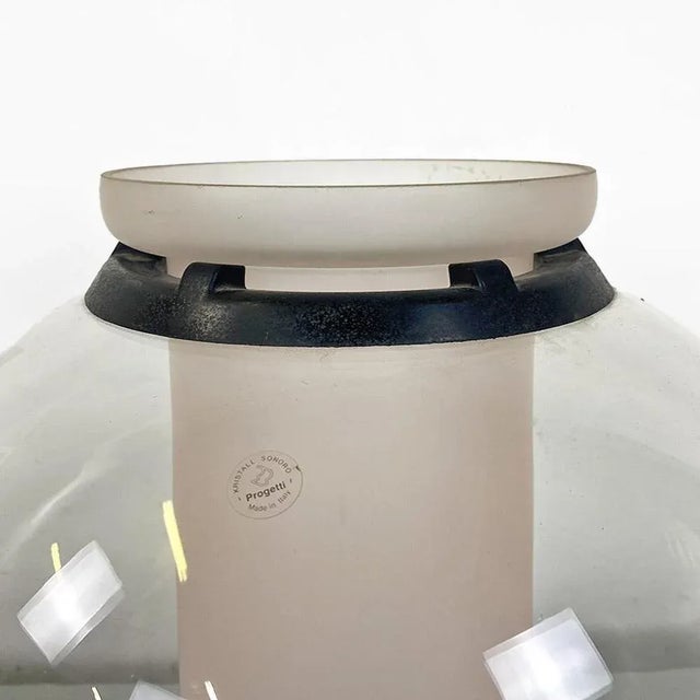 Modern Italian Crystal Vase by Gianfranco Frattini for Kristal Sonoro, 1980s For Sale - Image 6 of 12