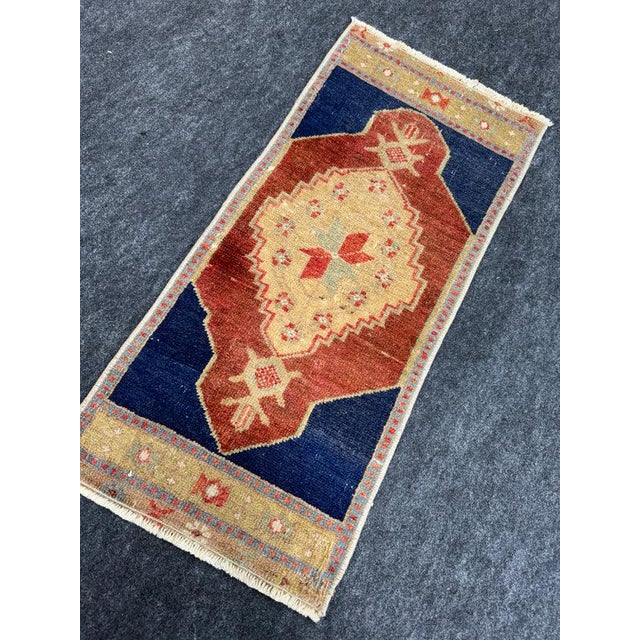 Early 21st Century Turkish Yastik Rug 1'4" x 2'10" For Sale - Image 5 of 5