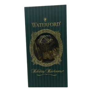 Waterford Holiday Heirlooms Ornament New Years Toast 2000 Champagne Glass