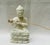 Antique Chinese Hand-Carved Alabaster Seated Buddha Sculpture For Sale - Image 12 of 13