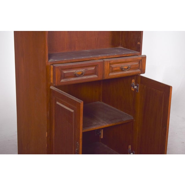 Wood Portuguese Shelving Unit in Wood, 1950s For Sale - Image 7 of 9