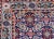 Red Vintage Turkish Sparta Oushak Rug in Deep Blue, Red, and Green 3'0 X 5'0 For Sale - Image 8 of 11