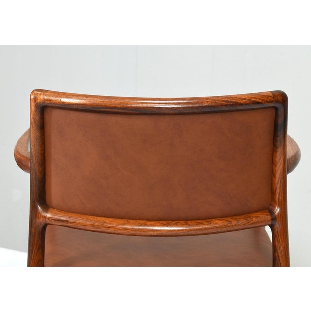 Set of Model 65 Dining Chairs for J.L. Møllers For Sale - Image 14 of 18