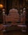 Brown Javanese Carved Ceremonial Sunat Throne Chair, Indonesia, 1900 For Sale - Image 8 of 13