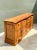 Mid 20th Century Vintage Carved Knotty Pine Credenza For Sale - Image 5 of 12