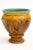 Burnt Umber Antique Weller Pottery Jardinière & Pedestal — Art Nouveau Drip Glaze c.1905 For Sale - Image 8 of 12