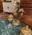 19th Century French Green Marble and Bronze Rooster Inkwell Signed Melotte For Sale - Image 9 of 13