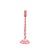 2020s Twisted Glass Taper Candle Holder (Set of 2) For Sale - Image 5 of 5