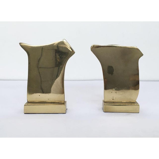 Italian Bronze Abstract Sculpture by Ottorino Tonelli, 1980 For Sale - Image 14 of 16