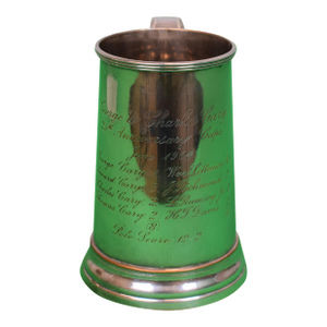 Circa 1904 Silver Polo 25th Anniversary Cups Trophy Mug