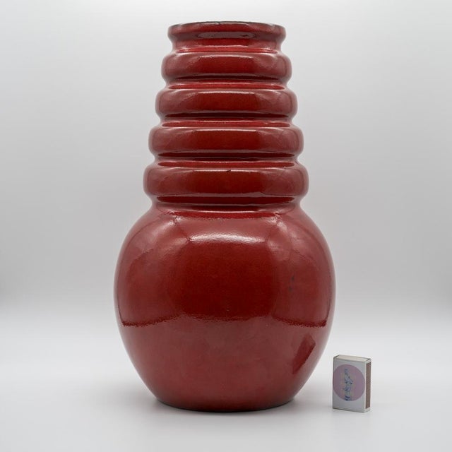 Model 269-40 Wien Floor Vase from Scheurich Keramik, West Germany, 1970s For Sale - Image 9 of 9