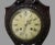 Vintage Floral Carved Wall Hanging Clock Sweden Westerstrand For Sale - Image 4 of 10