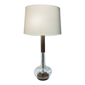 Port 68 Modern Brass and Glass Charles Table Lamp