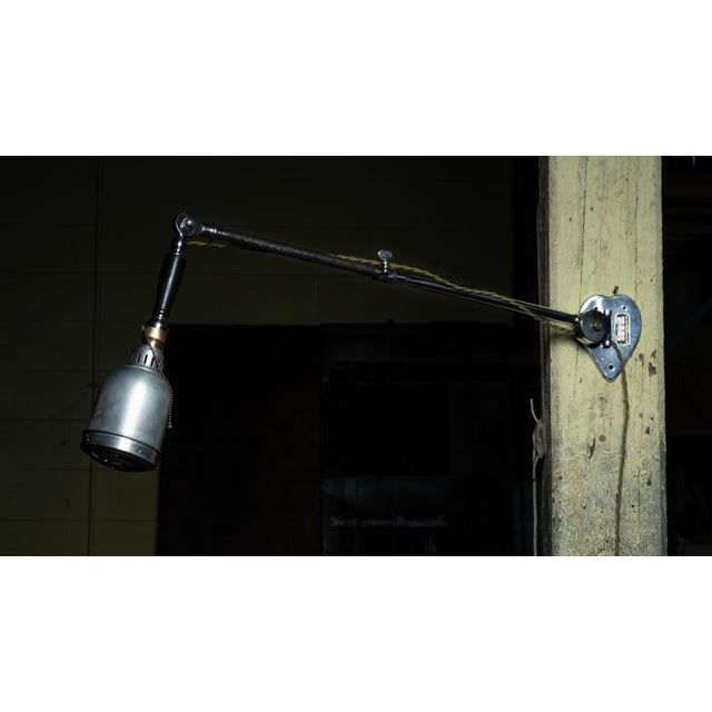 Early 20th Century Prometheus Articulated Dental Lamp For Sale - Image 4 of 10