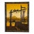 Vintage Walton Butts "Fishnets" Signed Serigraph – Mid-Century Modern Coastal Harbor Silkscreen Print.. For Sale