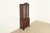 Baker Furniture Company English Regency Antique Carved Mahogany Breakfront Bookcase Cabinet, Circa 1890s For Sale - Image 4 of 11