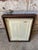 Vintage Textured Art in Original Frame For Sale - Image 10 of 18