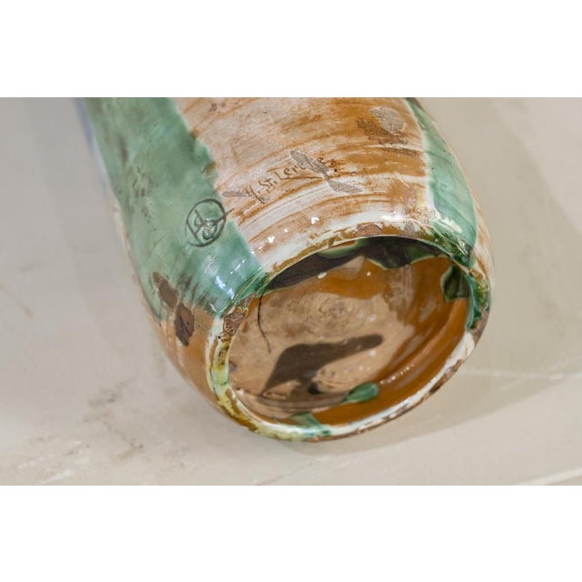 Modern Modern Glazed Ceramic Vase, 1890s For Sale - Image 3 of 9