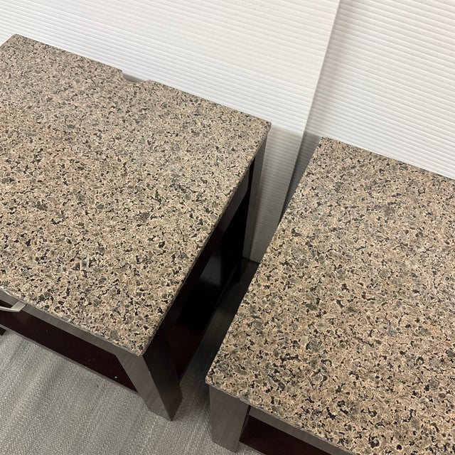 Bermanfalk Bespoke Nightstands, Pair For Sale - Image 12 of 12