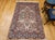 Vintage Persian Kerman Lavar Rug, Hand-Knotted Wool & Silk, Allover Floral Pattern, Ivory & Blue, 4x7 For Sale - Image 4 of 17