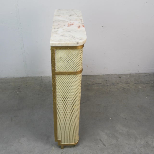 Cream Radiator Cover, 1960s, in Good conditions. Designed 1960 to 1969