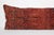Antique Organic Handmade Rug Pillow Cover -14'' X 47'' For Sale - Image 9 of 10